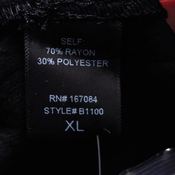 Pomander Place Black Tunic Shirt Button Front Size XL Minimalist - Picture 7 of 9